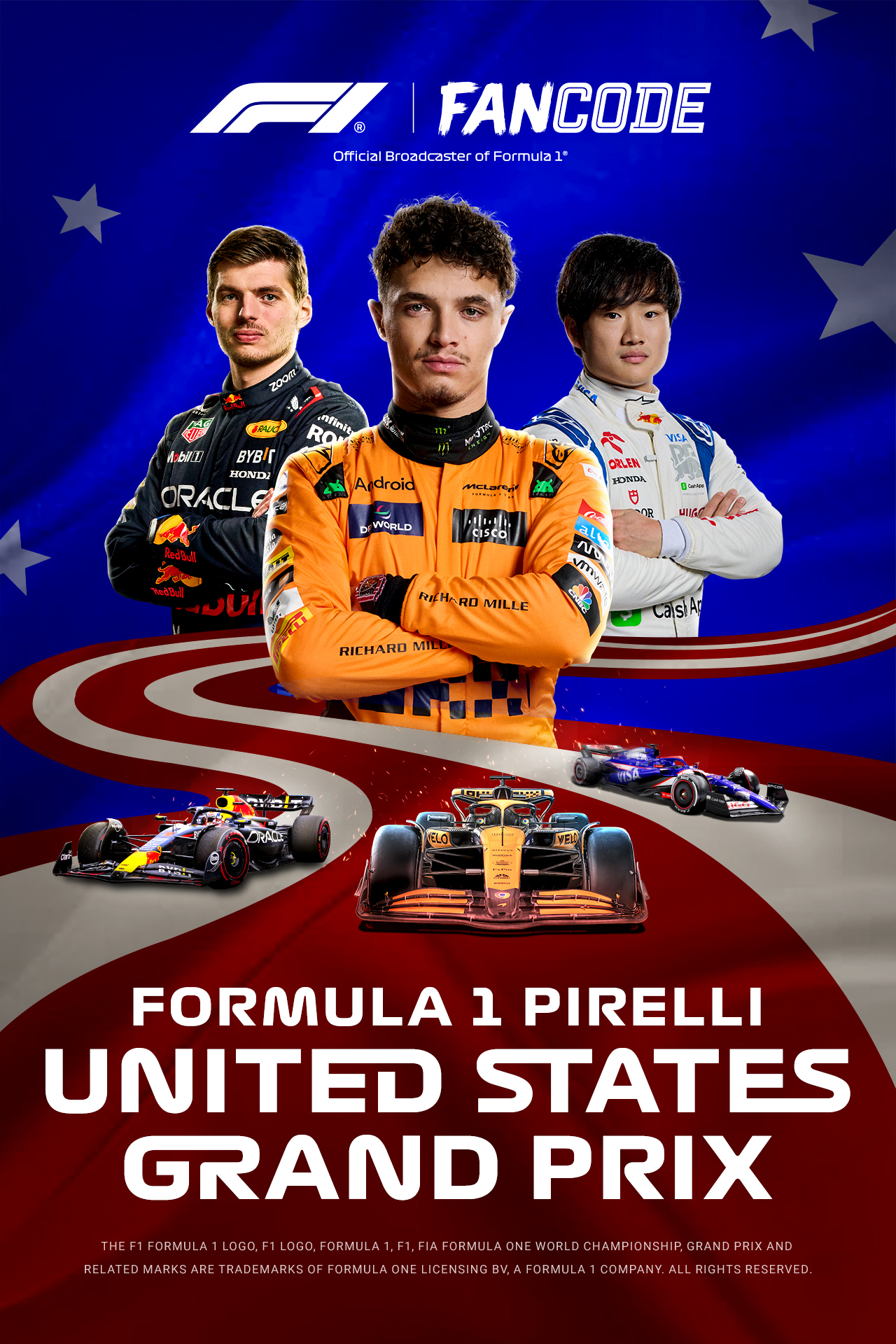 F1 PIRELLI UNITED STATES GRAND PRIX 2024 Live Streaming, Live Scores