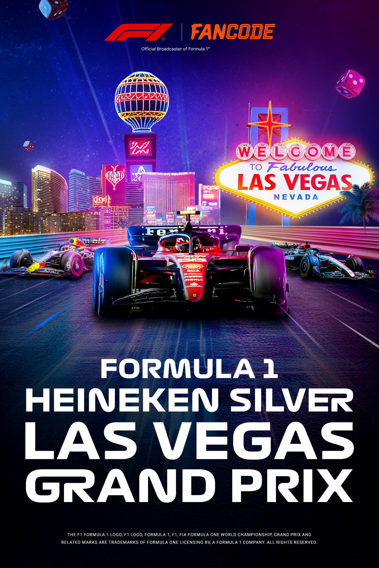 F1 HEINEKEN SILVER LAS VEGAS GRAND PRIX 2024