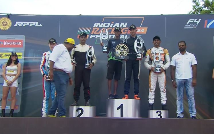 poster url for Indian Racing Festival 2024: Round 3 - Day 2 - F4 Indian Race 1 Highlights 