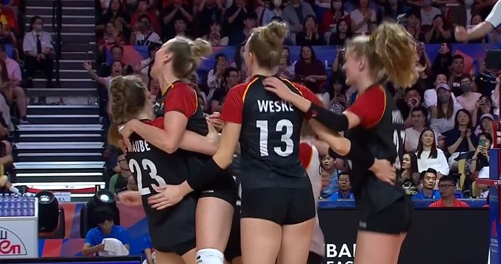 M92: Germany 3-0 Thailand | Women’s VNL 2024