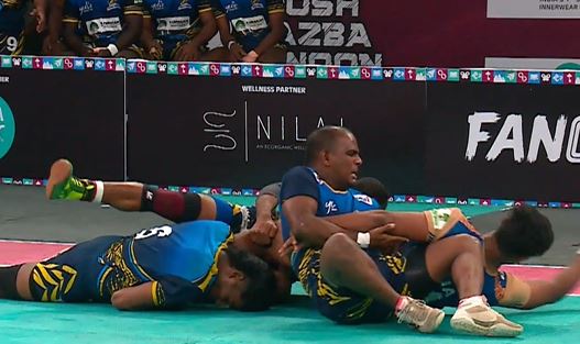 Gajenthiramoorthi Murugesan's Kabaddi ka kamaal performance