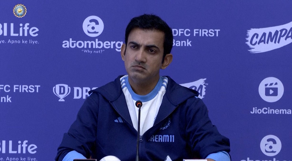 I'm not going to sit here and defend: Gambhir