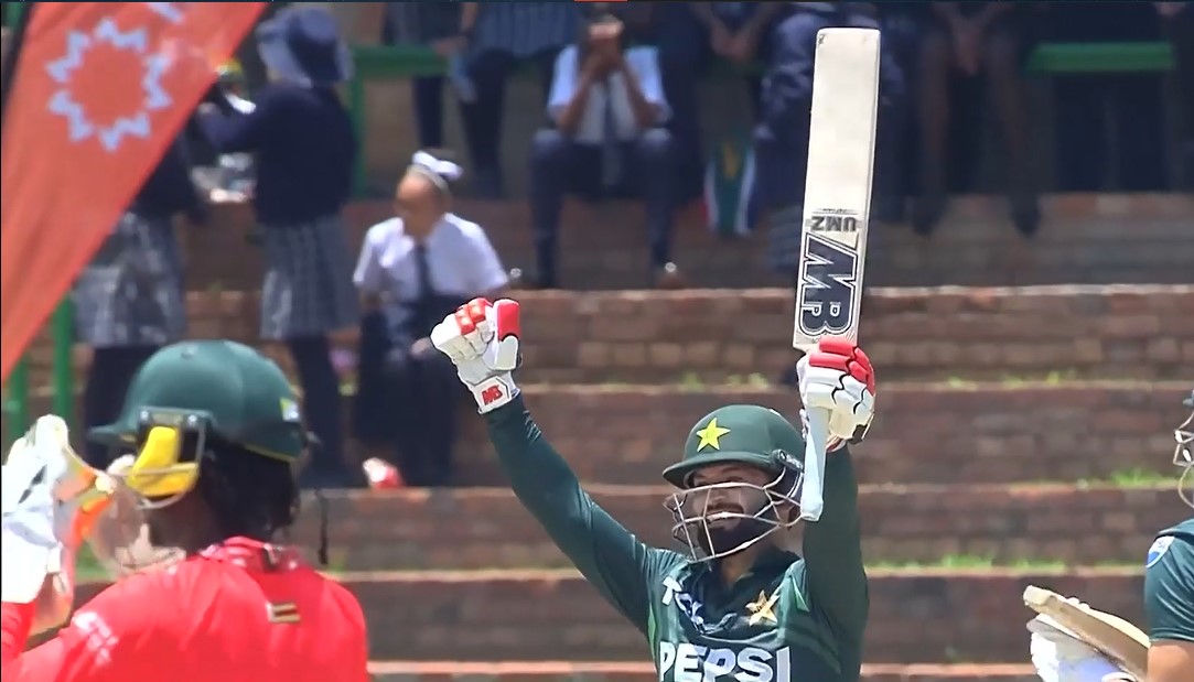 What a journey! Kamran Ghulam brings up first ODI hundred!