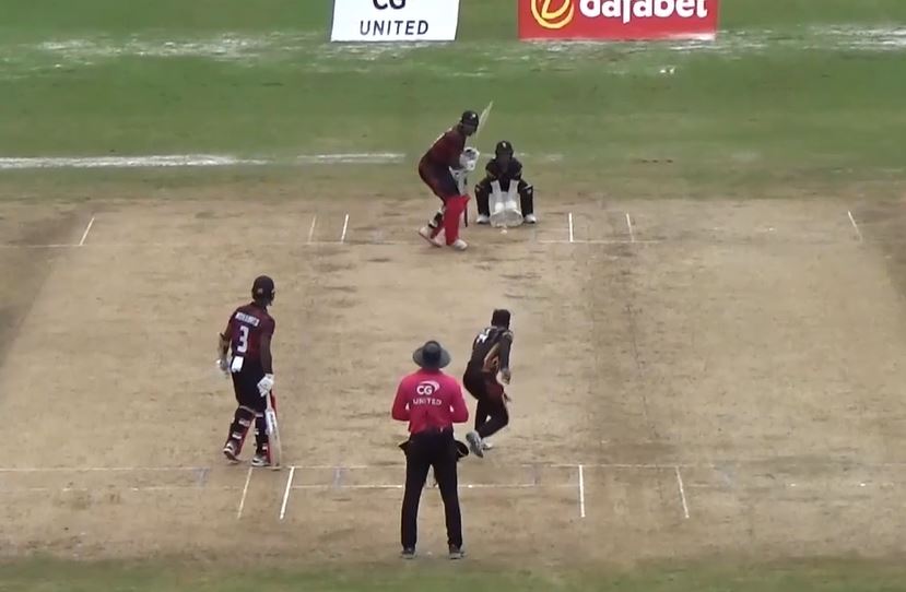 Trinidad & Tobago Red Force vs Guyana Harpy Eagles: Jyd Goolie's 68* off 51