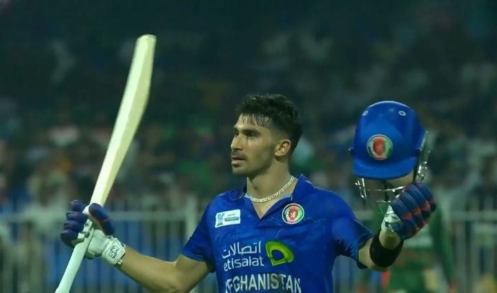 3rd ODI: Rahmanullah Gurbaz's 101 off 120 