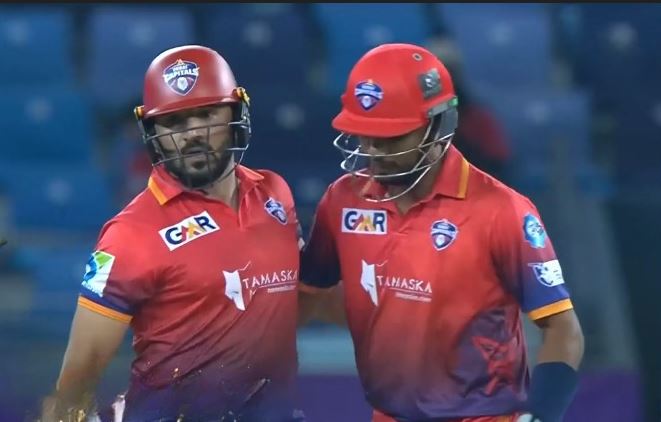 Dubai Capitals beat Desert Vipers by 5 wickets | Qualifier 1