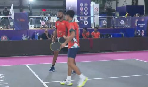 Match 4: Hyderabad Vikings 17-21 Mumbai Chhatrapati Warriors | Men's doubles 