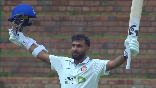 Hashmatullah Shahidi's 141* off 276 | 1st Test, Day 3