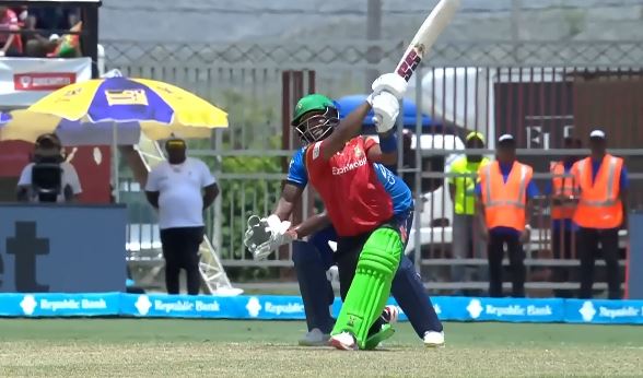 poster url for Guyana vs St Lucia: Shai Hope's 56 off 31