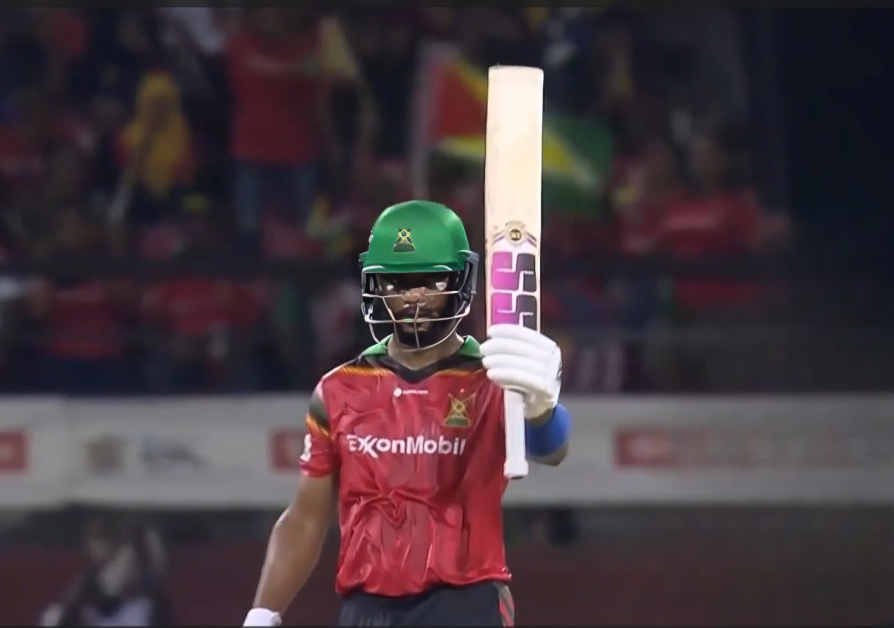 Guyana vs Barbados: Shai Hope's 71 off 37