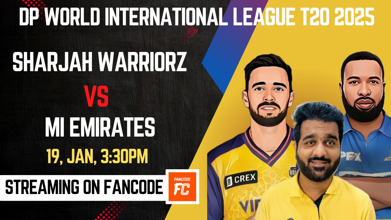 Match 11: Sharjah Warriorz vs MI Emirates | Fantasy Preview