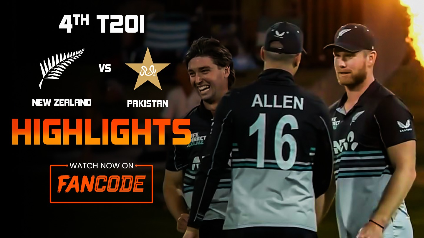 New Zealand beat Pakistan by 115 runs | 4th T20I 