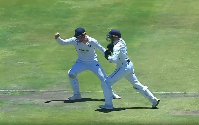  Ireland lead Zimbabwe by 76 runs | One-off Test, Day 2 