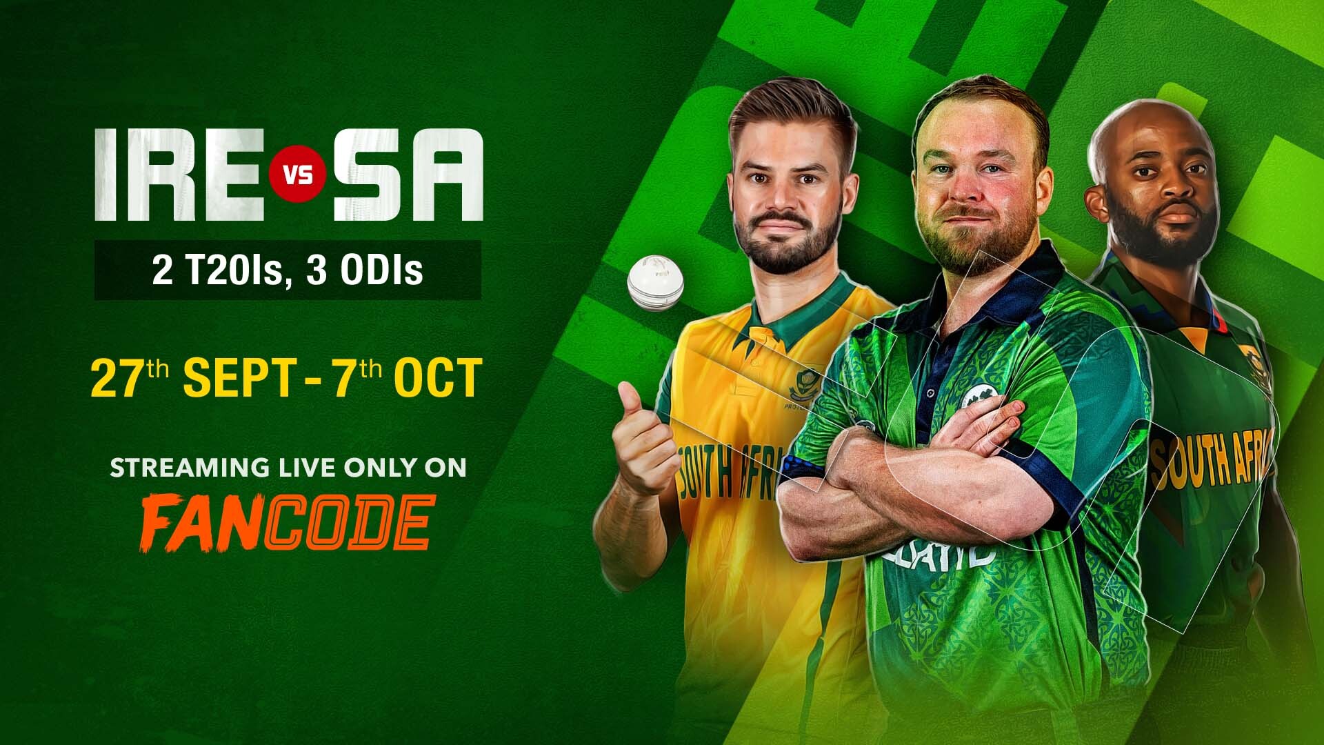 poster url for Ireland vs South Africa: Clash in the UAE