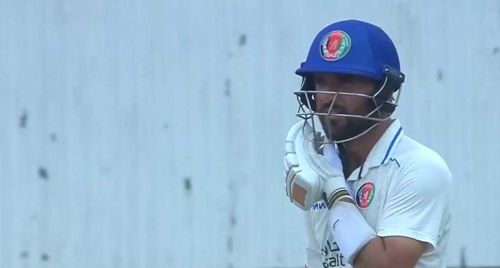 HISTORIC! Ismat Alam becomes first Afghan to score Test ton on debut!