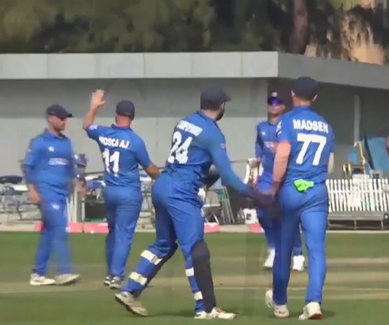 Italy beat Hong Kong, China by 7 wickets | Match 30 