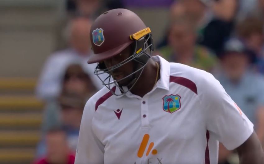 3rd Test, Day 1: Jason Holder's 59 off 112