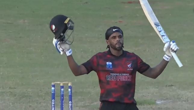 Trinidad & Tobago Red Force vs Barbados Pride: Kjorn Ottley's 112* off 132