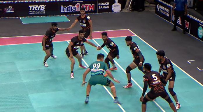 Palvinder Singh's Kabaddi kamaal performance