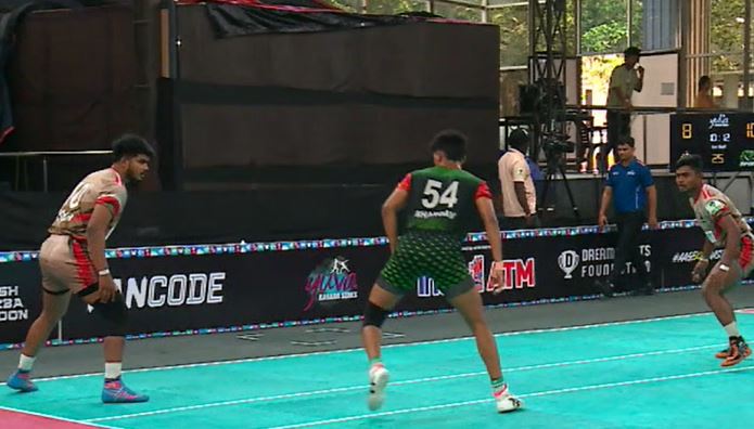 Rahul Gope's Kabaddi ka kamaal performance