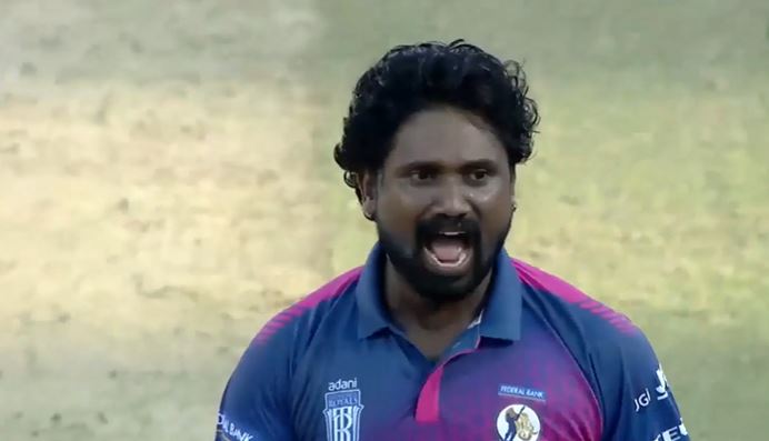 Match 27: Calicut Globstars beat Trivandrum Royals by 4 wickets