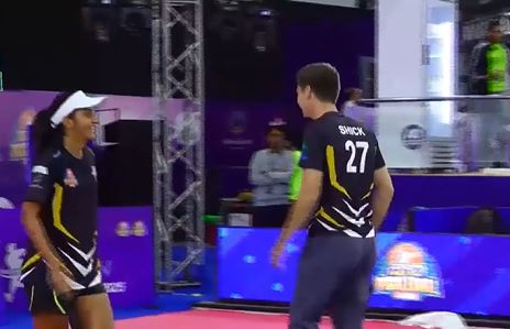 Match 3: Kolkata Kingz 22-20 Ahmedabad Olympians | Mixed doubles