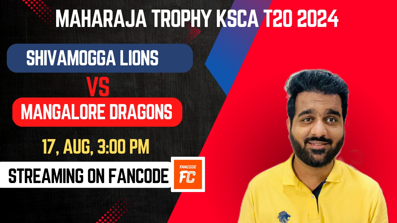 Match 5: Shivamogga Lions vs Mangalore Dragons | Fantasy Preview