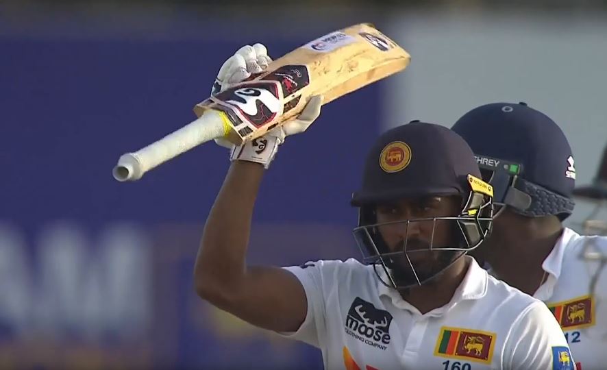 poster url for 2nd Test, Day 1: Kamindu Mendis's 51* off 56