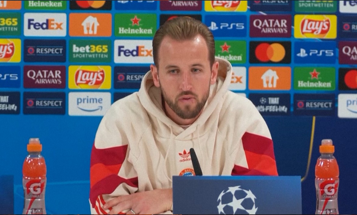 Since I've been at Bayern the numbers have gone up: Harry Kane