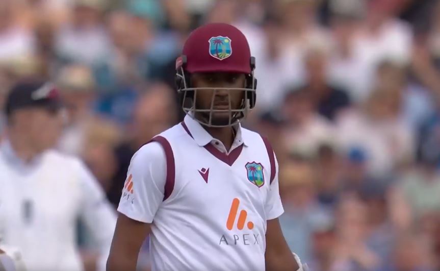 3rd Test, Day 1: Kraigg Brathwaite's 61 off 86