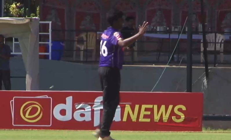 Tuskers XI vs Panthers XI: Krishnakumar S's 4 for 21