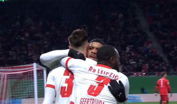 RB Leipzig Eintracht 3-0 Frankfurt | Round of 16 