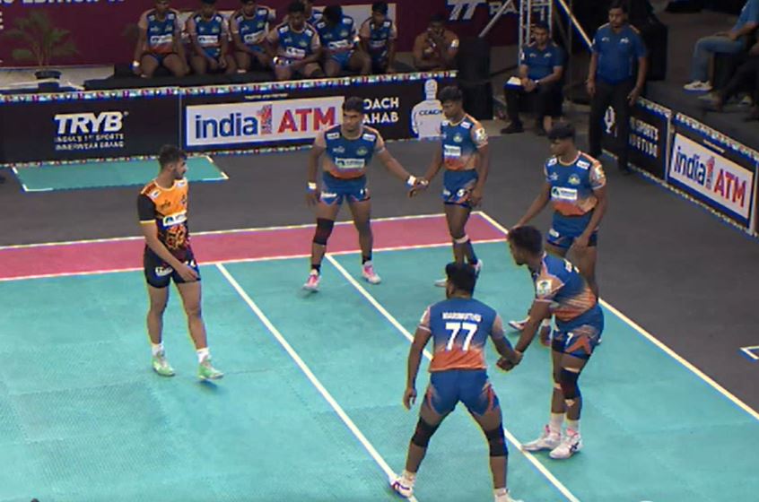 Karpagam Raiders 32-60 Sonipat Spartans | Match 100 