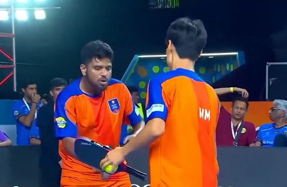 Match 3: Delhi 10-14 Mumbai | Men's doubles