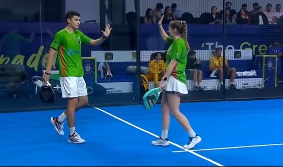 Match 4, Set 2: Jaguars 6-4 Lions | Mixed doubles 