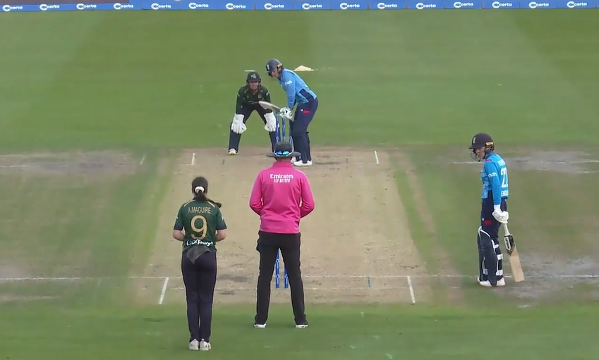 3rd ODI: Aimee Maguire's 5 for 19 