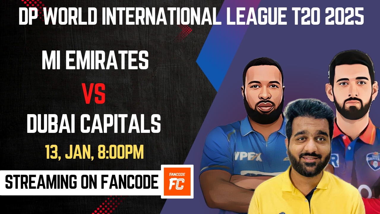 Match 4: MI Emirates vs Dubai Capitals | Fantasy Preview 