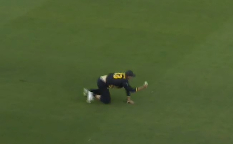 UNREAL! Labuschagne's one-handed blinder will leave you in awe