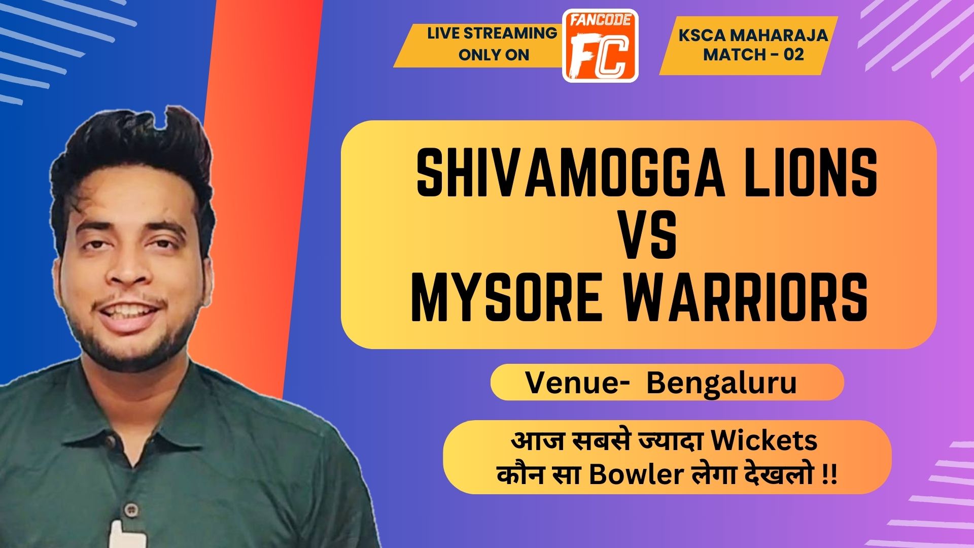 Match 2: Shivamogga Lions vs Mysore Warriors | Fantasy Preview