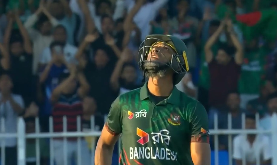 Grit and glory! Mahmudullah’s 29th ODI fifty delights fans in Sharjah!