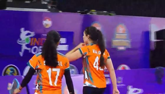 Match 2: Mumbai Chhatrapati Warriors 21-18 Kolkata Kingz | Women's doubles 