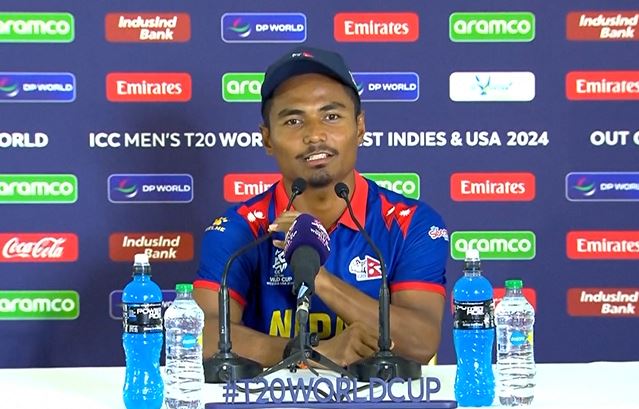 poster url for We feel very grateful to them, especially the way they come and support us: Nepal skipper Rohit on fans support