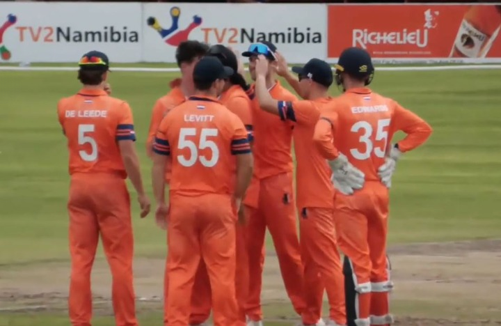 Netherlands beat Namibia by 53 runs | Match 56 