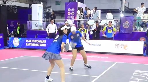 Match 2: Nashik Ninjas 18-21 Ahmedabad Olympians | Women's doubles 