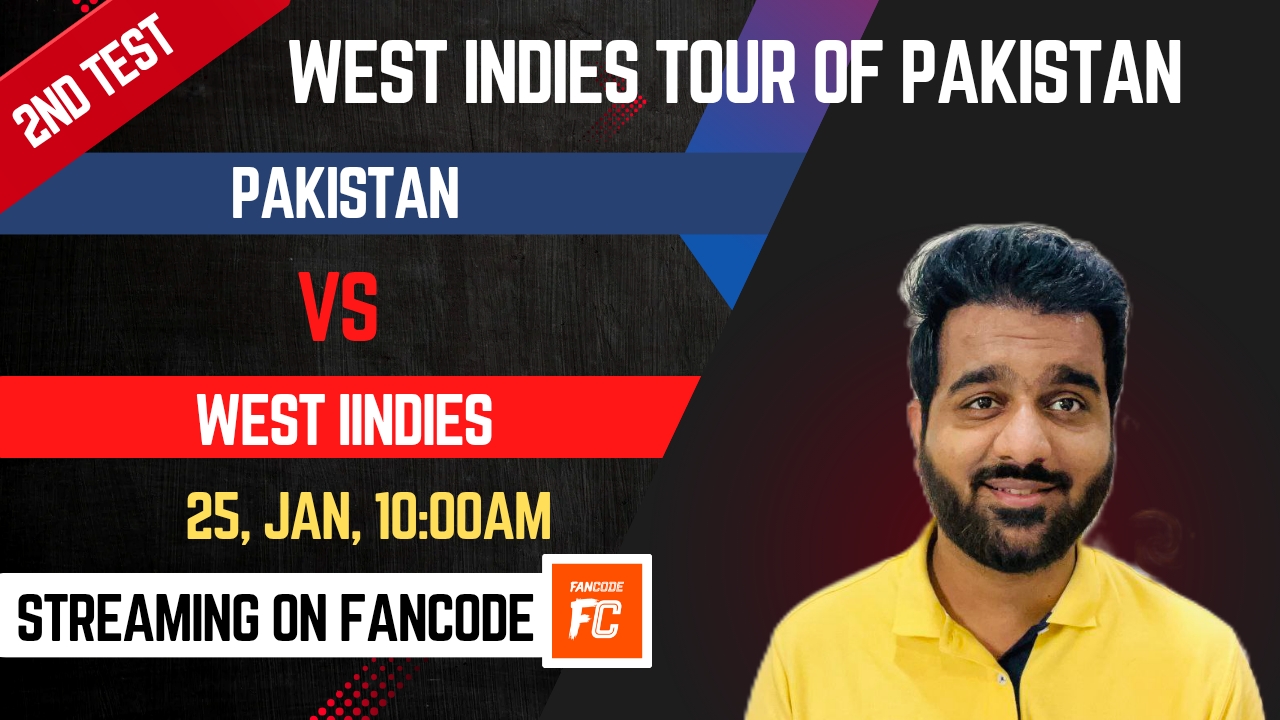 2nd Test: Pakistan vs West Indies | Fantasy Preview 