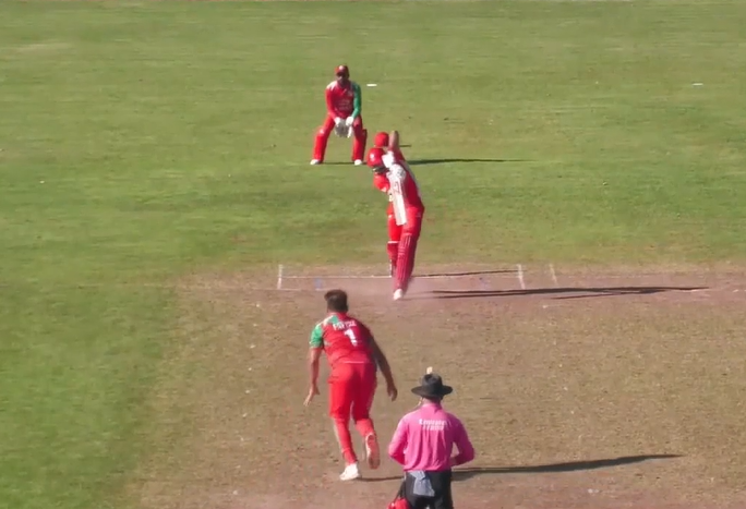 poster url for Oman vs Canada: Pargat Singh's 83 off 95