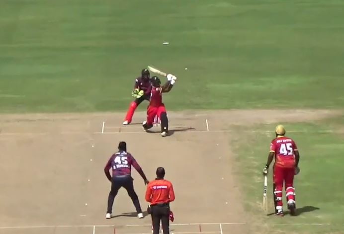 Woodland Steelpan Players vs Scarlet Ibis Scorchers: Cephas Cooper's 95* off 34