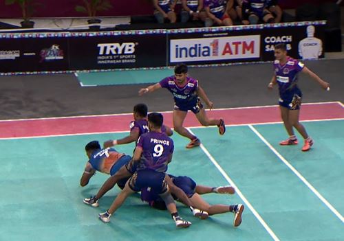 R. Gowtham's Kabaddi ka kamaal performance