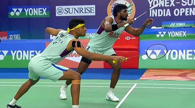 S Rankireddy/C Shetty 2-0 Jin Y/Kang MH | Quarter Final