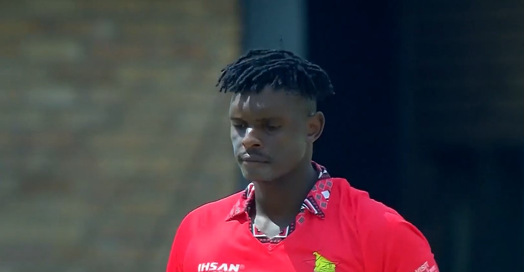 Inside edge disaster! Abdul Malik departs as Zimbabwe strike